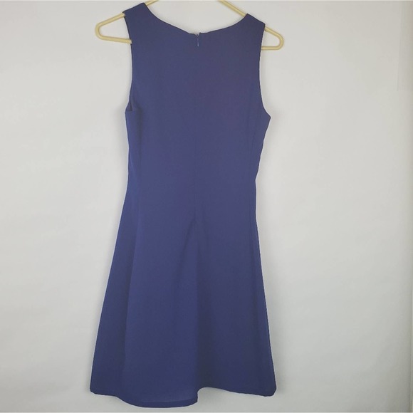 Ya Los Angeles blue dress sleeveless embroidered - Picture 3 of 6